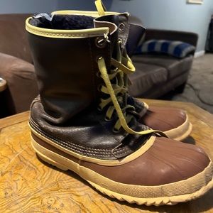 Sorel Mens Outdoor Hiking Duck Comfort Shoes boots Insulated lined sz 12